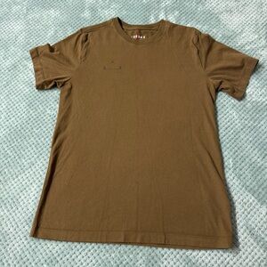 Air Jordan Olive Green Crew Neck T-Shirt